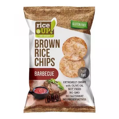 RICE UP Chips 60g BARBECUE ÍZŰ