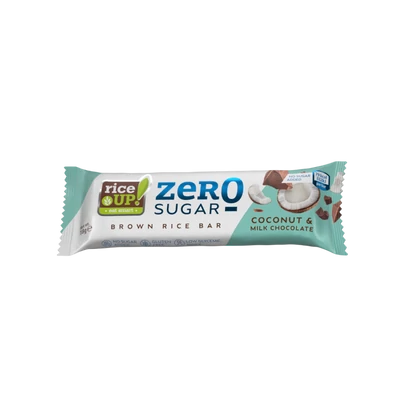 RICE UP ZERO Szelet 18g KÓKUSZOS ÍZŰ TEJCSOKIVAL