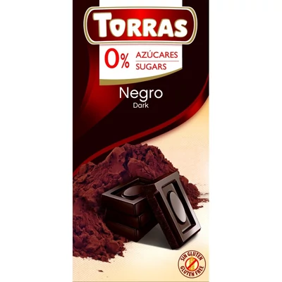 TORRAS étcsoki 75g HOZZÁADOTT CUKOR NÉLKÜL