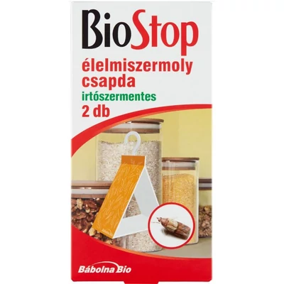 BIOSTOP Élelmiszermoly csapda 2db-os RAGASZTÓS