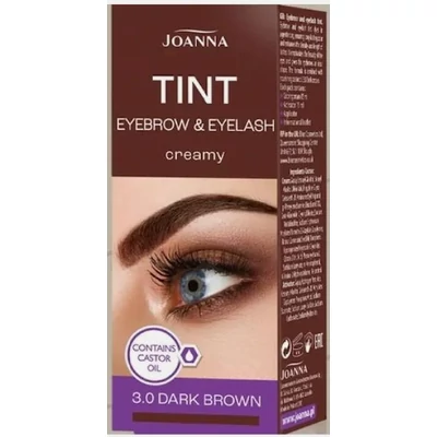 Joanna Henna Festék Szemöldökre És Szempillára 3.0 SÖTÉTBARNA (460)