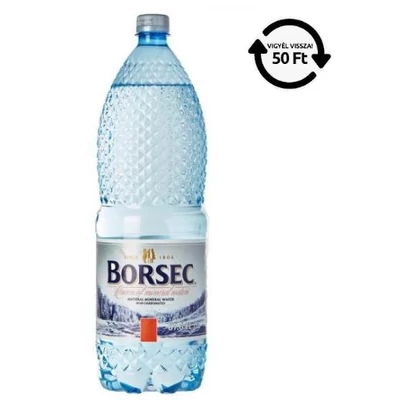 BORSEC DRS! Ásványvíz 2l SZÉNSAVMENTES