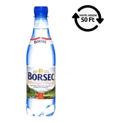 BORSEC DRS! Ásványvíz 500ml SZÉNSAVAS