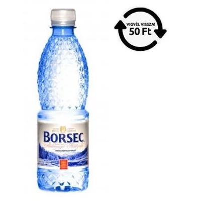 BORSEC DRS! Ásványvíz 500ml SZÉNSAVMENTES