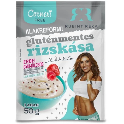 CORNEXI Rizskása GLUTÉNM. Alakreform CUK.MENTES 50g ERDEI GYÜMÖLCSÖS