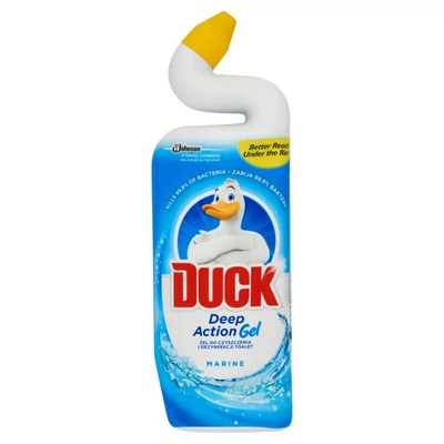 DUCK Wc tisztító fertőtlenítő 750ml DEEP ACTION MARINE