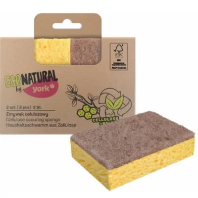 York ECO Mosogatószivacs 2db DÖRZSIS CELLULÓZ 035540