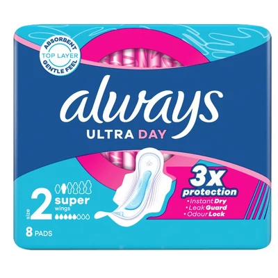 ALWAYS ULTRA Eü. betét 8db-os SUPER WINGS (119/102)