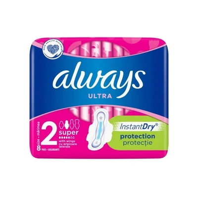 ALWAYS ULTRA Eü. betét 8db-os SUPER PLUS
