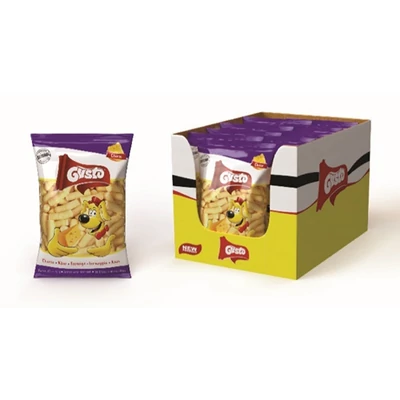 GUSTO Pufuleti 80g Kukoricapehely Extrudált SAJTOS (071/125)