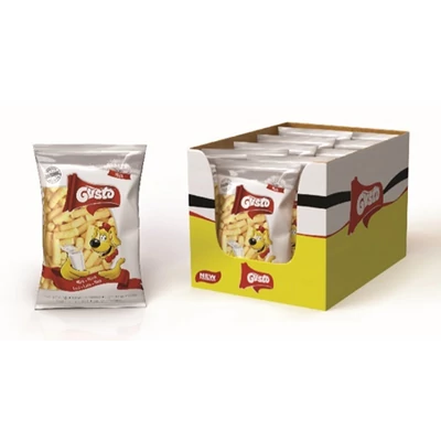 GUSTO Pufuleti 80g Kukoricapehely Extrudált TEJPOROS (709/716)