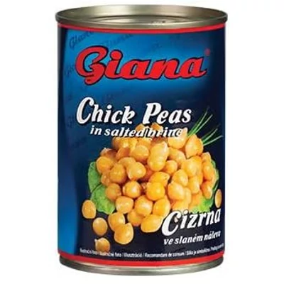 GIANA Csicseriborsó 425ml/400g SÓS LEBEN