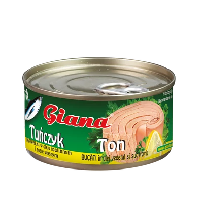 GIANA Tonhaldarabok 170g OLAJBAN ÉS SÓS LÉBEN