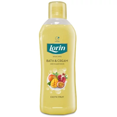LORIN Krémhabfürdő 1l EXOTIC FRUIT