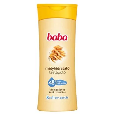 BABA Testápoló 400ml MÉLYHIDRATÁLÓ