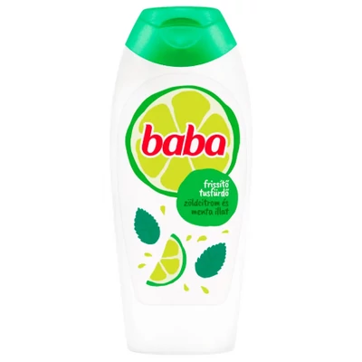 BABA Tusfürdő 400ml ZÖLDCITROM ÉS MENTA