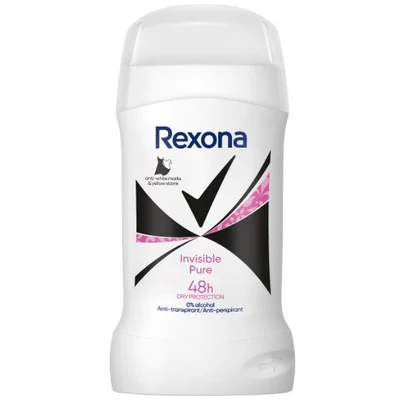 Rexona Deo stift 50ml NŐI INVISIBLE PURE