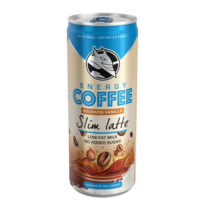 HELL Ice Coffee 250ml SLIM VANILIA LATTE