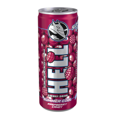 HELL Energiaital 250ml SUMMER COOL RASPBERRY CANDY