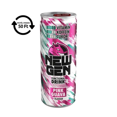 HELL DRS! Üdítő NEW GEN 250ml PINK GUAVA