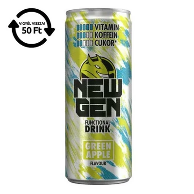 HELL DRS! Üdítő NEW GEN 250ml GREEN APPLE
