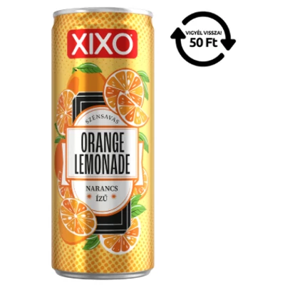 Xixo DRS! Üdítő 250ml LIMONÁDÉ NARANCS