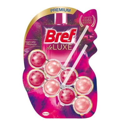 BREF 2x50g Deluxe Wc frissítő MAGNOLIA (rose)