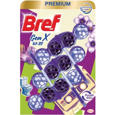 BREF 3x50g Power Aktiv Wc frissítő LIMITED GEN X