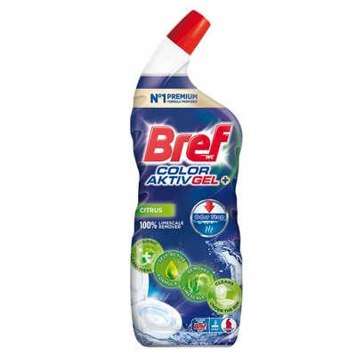 BREF Power Aktív Excellence Wc tisztító 700ml GÉL LIMESCALE