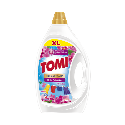 TOMI Mosógél 2,43l AROMATERÁPIA ORCHIDEA-MAKADÁMIA (54WL)