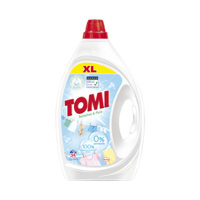 TOMI Mosógél 2,43l SENSITIVE-PURE (54WL)
