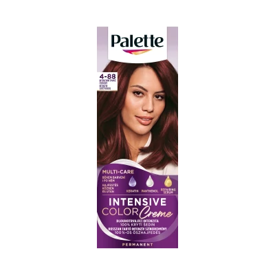 Palette ICC Intenzív Krémhajfesték INTENZÍV SÖTÉTVÖRÖS 4-88 (RF3)