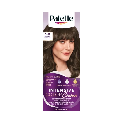 Palette ICC Intenzív Krémhajfesték VILÁGOSBARNA 5-0 (N4)