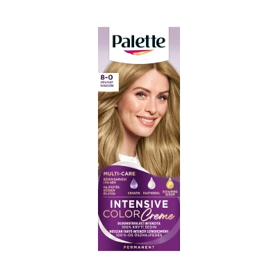Palette ICC Intenzív Krémhajfesték VILÁGOSSZŐKE 8-0 (N7)
