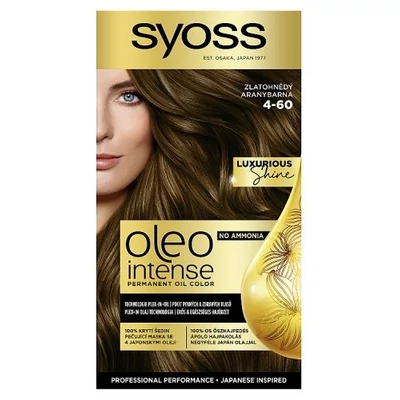 Syoss Color Oleo Intenzív Olaj Hajfesték ARANYBARNA 4-60