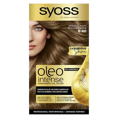 Syoss Color Oleo Intenzív Olaj Hajfesték MOGYORÓ SZŐKE 6-80