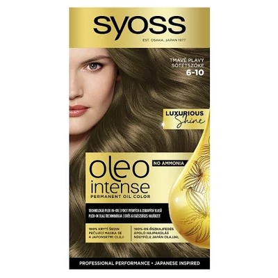 Syoss Color Oleo Intenzív Olaj Hajfesték SÖTÉTSZŐKE 6-10