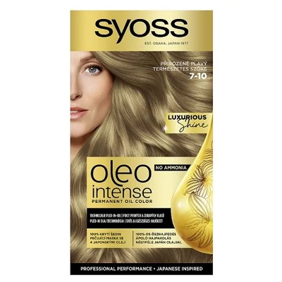 Syoss Color Oleo Intenzív Olaj Hajfesték TERMÉSZETES SZŐKE 7-10