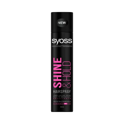 Syoss Hajlakk 300ml SHINE HOLD FÉNY ÉS TARTÁS