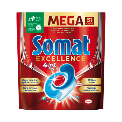 SOMAT Excellence Mosogatógép kapszula 51db