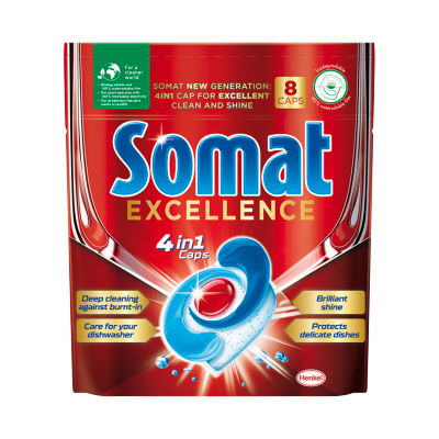 SOMAT Excellence Mosogatógép kapszula 8db