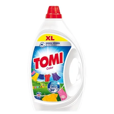 TOMI XL Core Mosógél 2,475l COLOR (55WL)