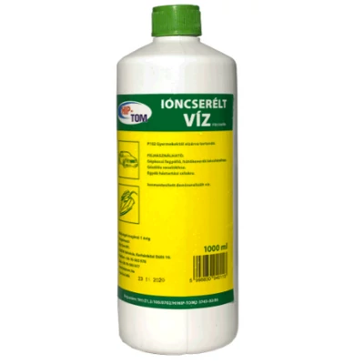 HIP-TOM Ioncserélt víz 1l