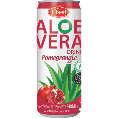 TBEST ALOE Vera Gyümölcsital 240ml ROSTOS GRÁNÁTALMA ÍZŰ 
