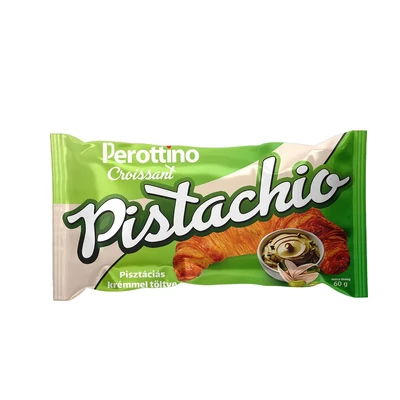 PEROTTINO Croissant 60g PISZTÁCIÁS KRÉMMEL