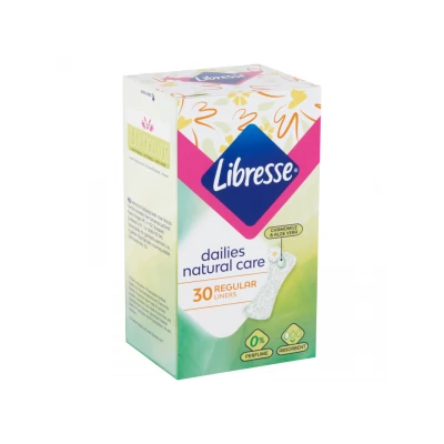 LIBRESSE Tisztasági betét 30db-os NORMAL NATURAL CARE (205)