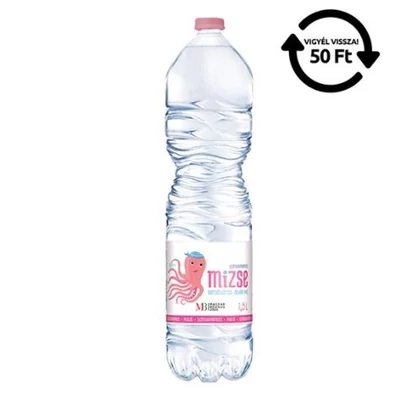 MIZSE DRS! Ásványvíz 1,5l SZÉNSAVMENTES