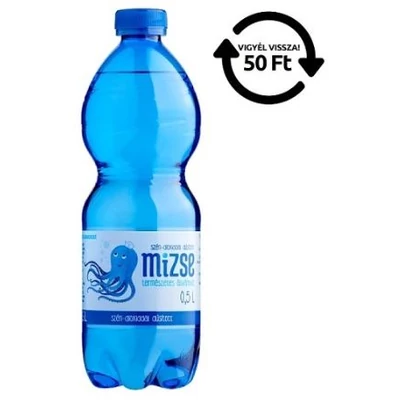 MIZSE DRS! Ásványvíz 500ml SZÉNSAVAS