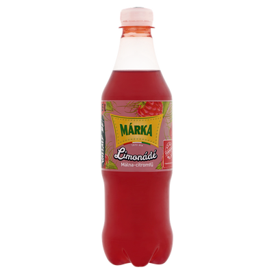 MÁRKA Üdítő 500ml SZÉNSAVAS MÁLNA-CITROMFŰ-LIMONÁDÉ