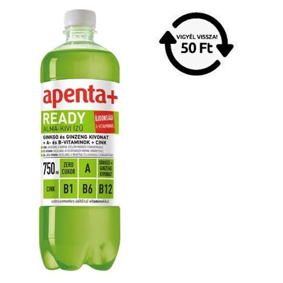 APENTA+ DRS! Funkcionális ital 750ml READY (Alma-Kiwi)